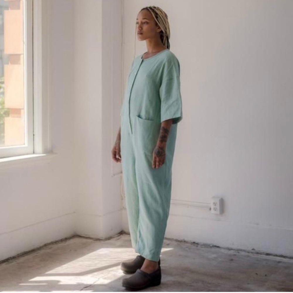 Beaton Linen Jumpsuit